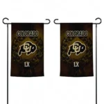 Colorado Buffaloes Garden Flag Personalized Laurel Wreath Gold Best Selling