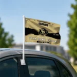 Colorado Buffaloes House Flag Custom Brushed Streaks Gold Best Selling
