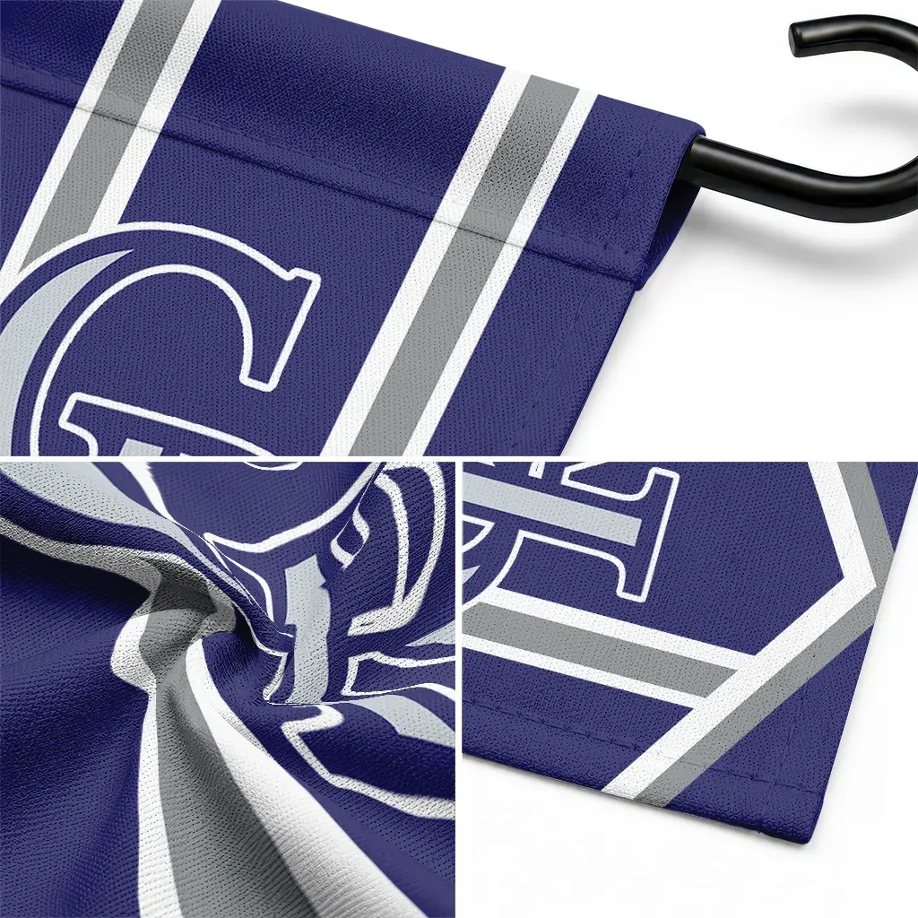 Colorado Rockies Garden Flag Customized Chevron Stripes Blue Latest Model Colorado Rockies Garden Flag Customized Chevron Stripes Blue Latest Model