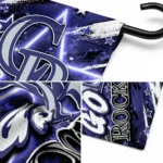 Colorado Rockies Garden Flag Personalized Glowing Star Blue Best Selling