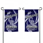 Colorado Rockies Garden Flag Personalized Swirl Vortex Blue Best Selling