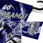 Colorado Rockies Garden Flag Personalized Swirl Vortex Blue Best Selling