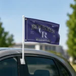 Colorado Rockies House Flag Customized Ornate Border Blue Best Selling