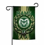 Colorado State Rams Garden Flag Custom Laurel Wreath Green Best Selling