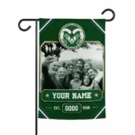 Colorado State Rams Garden Flag - Custom Photo Frame Green