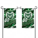 Colorado State Rams Garden Flag Personalized Glowing Star Green Best Selling