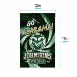 Colorado State Rams Garden Flag Personalized Swirl Vortex Green Best Selling