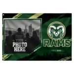 Colorado State Rams House Flag Custom Framed Photo Green Black Best Selling