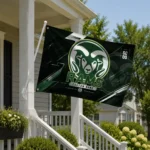 Colorado State Rams House Flag Custom Speed Slashes Green Best Selling