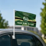 Colorado State Rams House Flag Customized Brushed Streaks Green Best Selling
