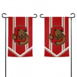 Cornell Big Red Garden Flag Custom Chevron Stripes Red Best Selling
