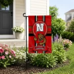 Cornell Big Red Garden Flag Custom Circle Medallion Red Best Selling