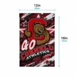 Cornell Big Red Garden Flag Customized Glowing Star Red Best Selling
