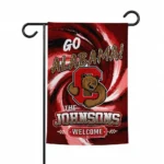 Cornell Big Red Garden Flag Customized Swirl Vortex Red Best Selling