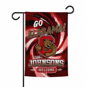 Cornell Big Red Garden Flag Customized Swirl Vortex Red Best Selling
