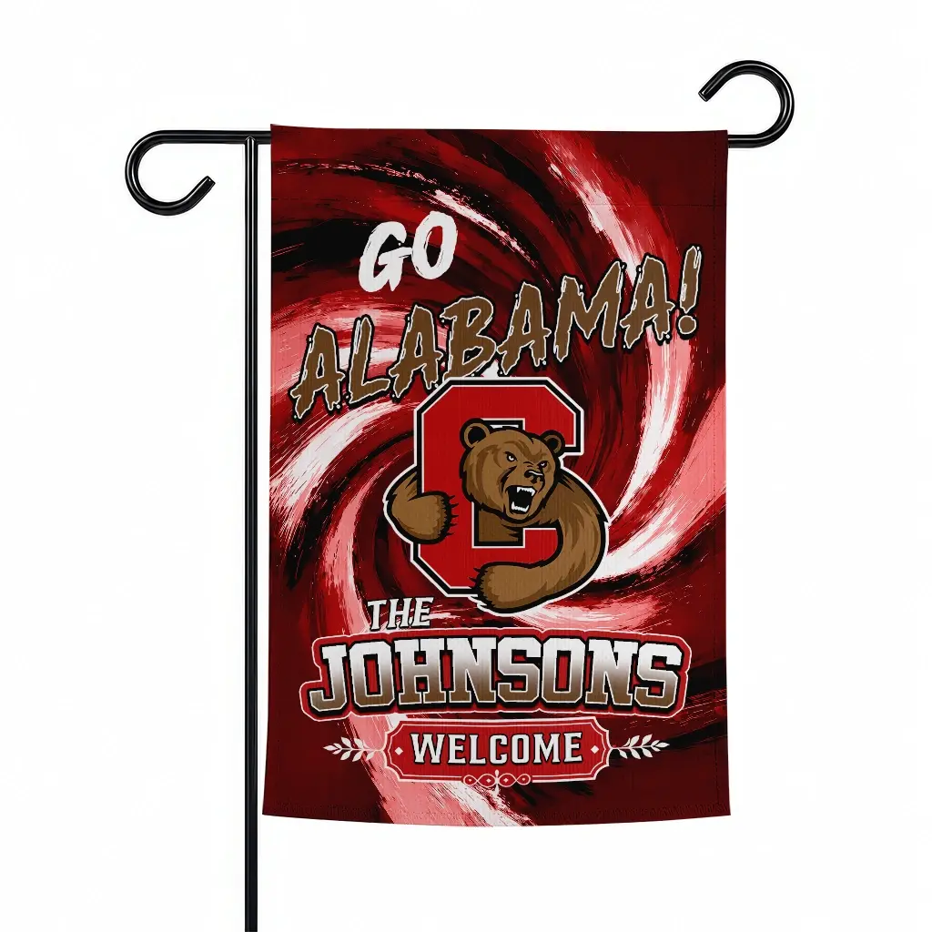 Cornell Big Red Garden Flag Customized Swirl Vortex Red Best Selling Cornell Big Red Garden Flag Customized Swirl Vortex Red Best Selling
