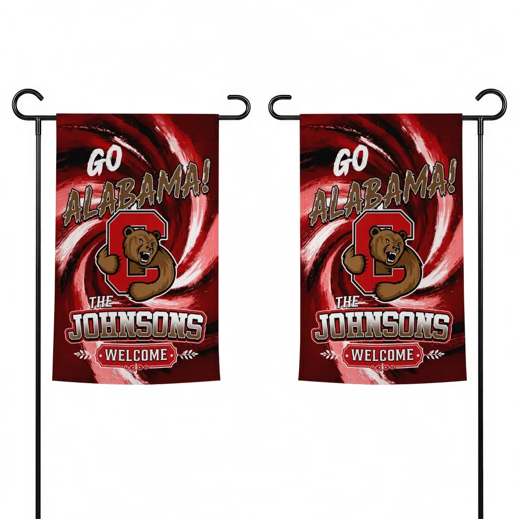 Cornell Big Red Garden Flag Customized Swirl Vortex Red Fashion Forward Cornell Big Red Garden Flag Customized Swirl Vortex Red Fashion Forward