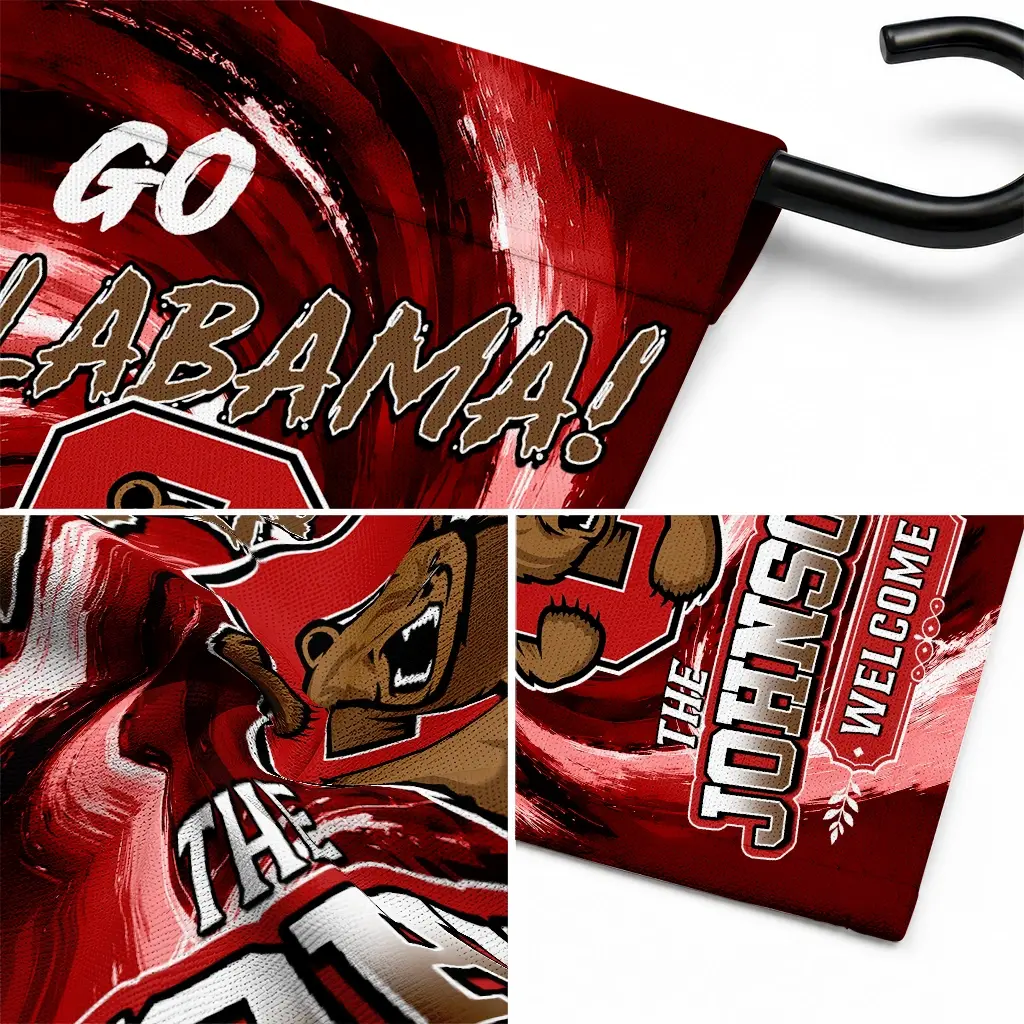 Cornell Big Red Garden Flag Customized Swirl Vortex Red Latest Model Cornell Big Red Garden Flag Customized Swirl Vortex Red Latest Model