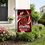 Cornell Big Red Garden Flag Customized Swirl Vortex Red Best Selling
