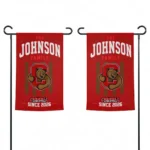 Cornell Big Red Garden Flag Personalized Distressed Stripes Red Best Selling