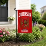 Cornell Big Red Garden Flag Personalized Distressed Stripes Red Best Selling