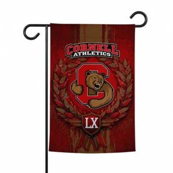Cornell Big Red Garden Flag Personalized Laurel Wreath Red Best Selling
