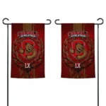 Cornell Big Red Garden Flag Personalized Laurel Wreath Red Best Selling