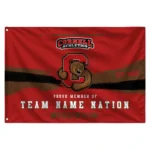 Cornell Big Red House Flag Custom Brushed Streaks Red Best Selling