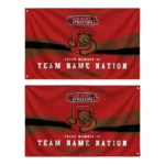 Cornell Big Red House Flag Custom Brushed Streaks Red Best Selling