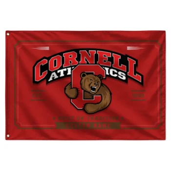 Cornell Big Red House Flag Custom Ornate Border Red Best Selling