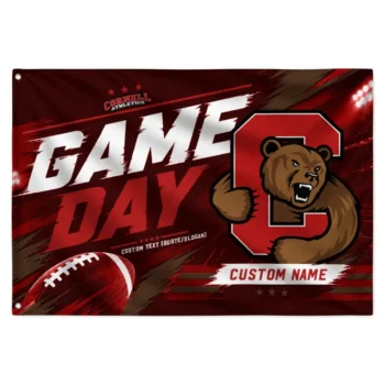 Cornell Big Red House Flag Customized Action Streaks Red Best Selling