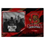 Cornell Big Red House Flag Personalized Framed Photo Red Black Best Selling