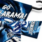 Creighton Bluejays Garden Flag Custom Swirl Vortex Blue Best Selling