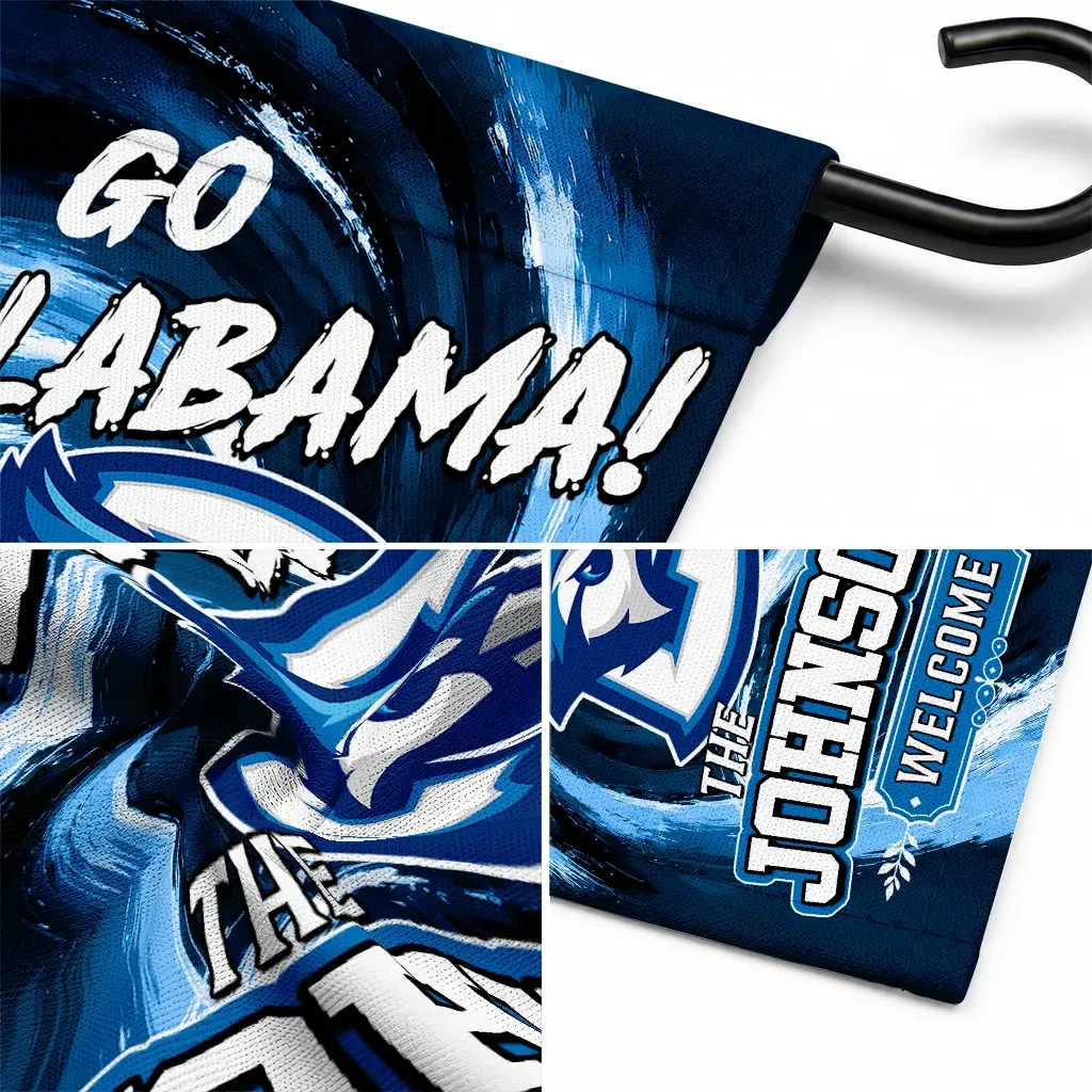 Creighton Bluejays Garden Flag Custom Swirl Vortex Blue Latest Model Creighton Bluejays Garden Flag Custom Swirl Vortex Blue Latest Model