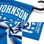 Creighton Bluejays Garden Flag Customized Distressed Stripes Blue Best Selling