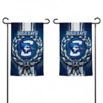 Creighton Bluejays Garden Flag Customized Laurel Wreath Blue Best Selling