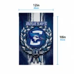 Creighton Bluejays Garden Flag Customized Laurel Wreath Blue Best Selling