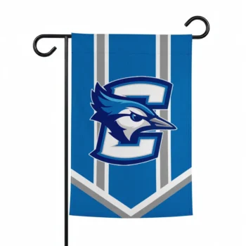 Creighton Bluejays Garden Flag Personalized Chevron Stripes Blue Best Selling