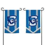 Creighton Bluejays Garden Flag Personalized Chevron Stripes Blue Best Selling