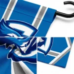 Creighton Bluejays Garden Flag Personalized Chevron Stripes Blue Best Selling