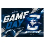 Creighton Bluejays House Flag Custom Action Streaks Blue Best Selling