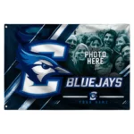 Creighton Bluejays House Flag Custom Diagonal Stripes Blue Best Selling