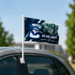 Creighton Bluejays House Flag Custom Diagonal Stripes Blue Best Selling