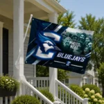 Creighton Bluejays House Flag Custom Diagonal Stripes Blue Best Selling