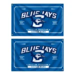 Creighton Bluejays House Flag Personalized Ornate Border Blue Best Selling