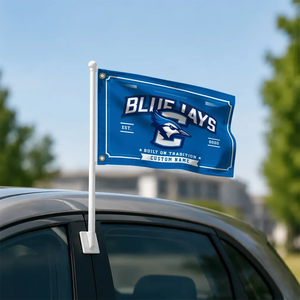 Creighton Bluejays House Flag Personalized Ornate Border Blue Latest Model Creighton Bluejays House Flag Personalized Ornate Border Blue Latest Model