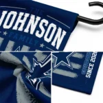 Dallas Cowboys Garden Flag Custom Distressed Stripes Blue Best Selling
