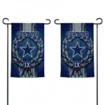 Dallas Cowboys Garden Flag Custom Laurel Wreath Blue Best Selling