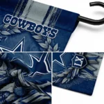 Dallas Cowboys Garden Flag Custom Laurel Wreath Blue Best Selling
