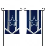 Dallas Cowboys Garden Flag Customized Chevron Stripes Blue Best Selling